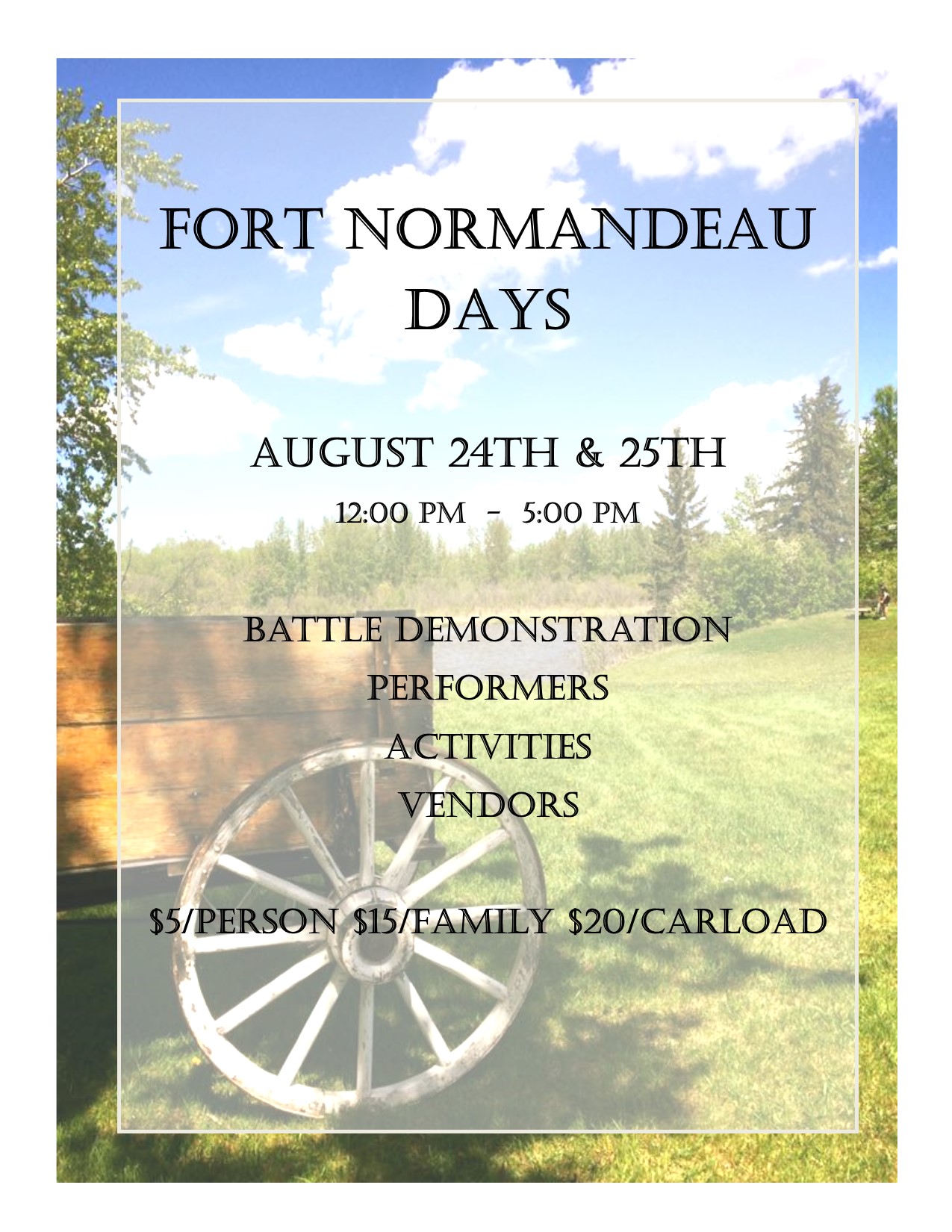 Fort Normandeau Days